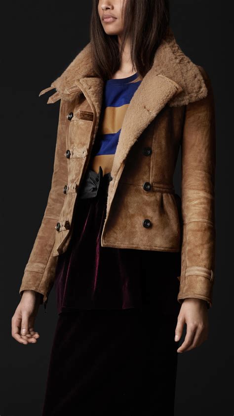 burberry shearling jacket women& 39|burberry prorsum shearling jacket.